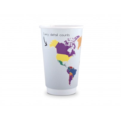 2 Wall PAPER2 cup 16oz - 450ml