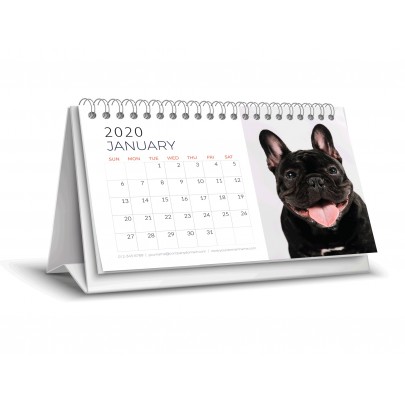 Calendrier Chevalet 3D