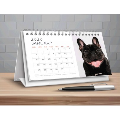 Calendrier Chevalet 3D 2